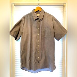 Taylor Stitch The Short Sleeve California in Slate Cord XXL 46